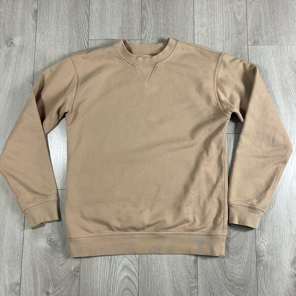 Lululemon All Yours Crewneck Sweater *Terry Cotton Beech Wood - Picture 4 of 10